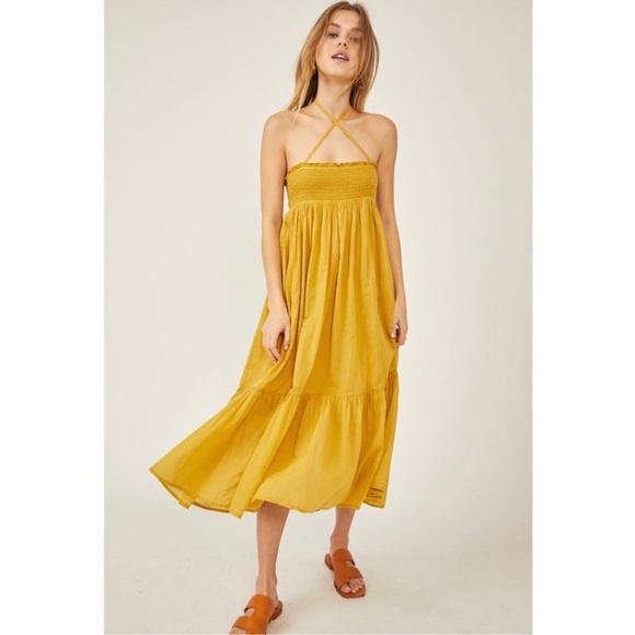 NWT Free People Follow Rivers Convertible Midi Dress /Maxi Skirt - Picture 7 of 7